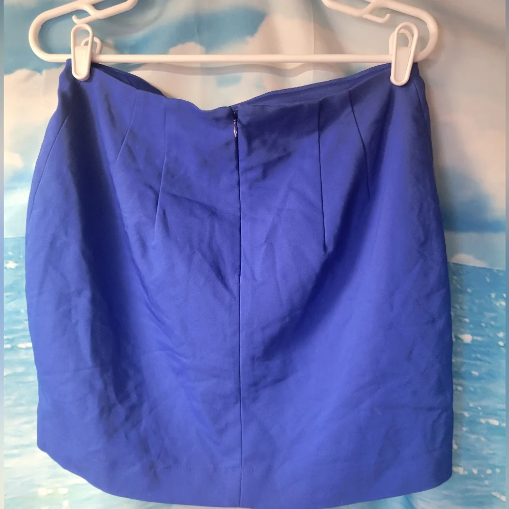 Express NWT Blue‎ Mini Skirt Womans Size 8